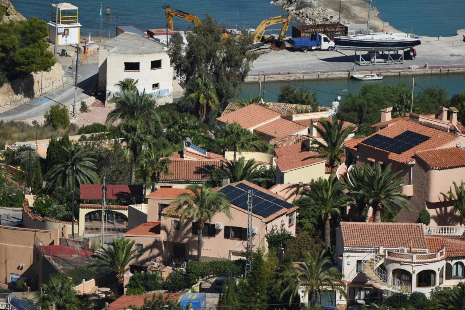 Appartamento Casa Veintiuno En Calp Esterno foto